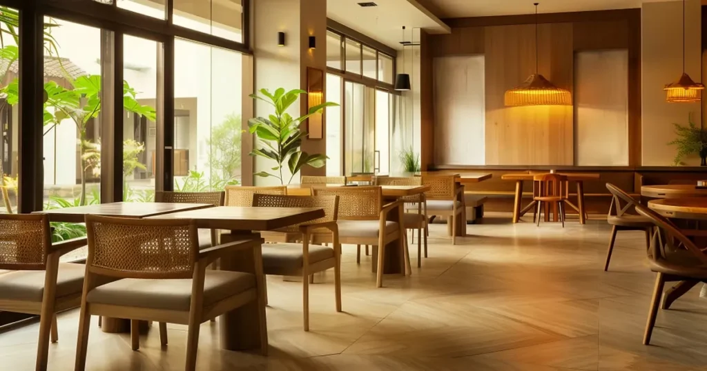 関西のカフェバー内装デザイン事例 おしゃれ飲食店